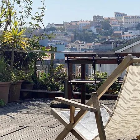Apartament Terrace & Sunny - Center, Quiet & Pratical Lizbona