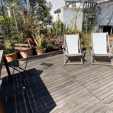 Terrace & Sunny - Center, Quiet & Pratical Lägenhet *